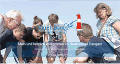 Desktop Screenshot of dangast.de